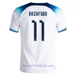 Camiseta Inglaterra Rashford 11 Hombre Primera Mundial 2022 Camiseta Inglaterra Rashford 11 Hombre Primera Mundial 2022