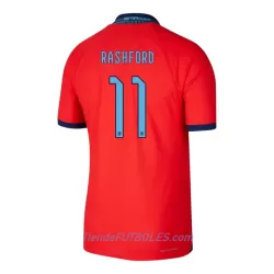 Camiseta Inglaterra Rashford 11 Hombre Segunda Mundial 2022 Camiseta Inglaterra Rashford 11 Hombre Segunda Mundial 2022