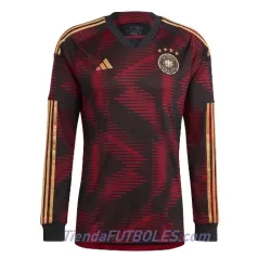 Camiseta Manga Larga Alemania Hombre Segunda Mundial 2022 Camiseta Manga Larga Alemania Hombre Segunda Mundial 2022