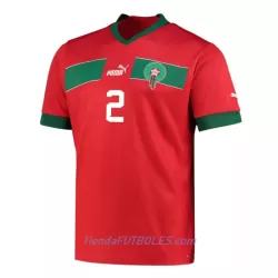 Camiseta Marruecos Hakimi 2 Hombre Primera Mundial 2022