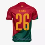 Camiseta Portugal G. Ramos 26 Hombre Primera Mundial 2022