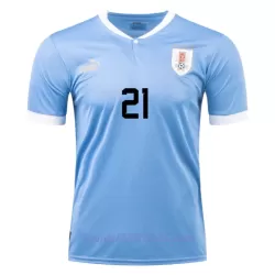 Camiseta Uruguay E. Cavani 21 Hombre Primera Mundial 2022