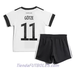 Conjunto Alemania Mario Gotze 11 Niño Primera Mundial 2022 Conjunto Alemania Mario Gotze 11 Niño Primera Mundial 2022