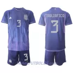 Conjunto Argentina Nicolas Tagliafico 3 Niño Segunda Mundial 2022