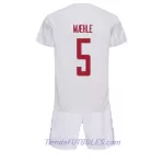 Conjunto Dinamarca Joakim Maehle 5 Niño Segunda Mundial 2022