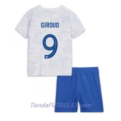 Conjunto Francia Olivier Giroud 9 Niño Segunda Mundial 2022 Conjunto Francia Olivier Giroud 9 Niño Segunda Mundial 2022