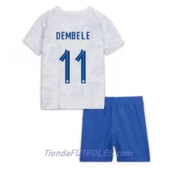 Conjunto Francia Ousmane Dembele 11 Niño Segunda Mundial 2022 Conjunto Francia Ousmane Dembele 11 Niño Segunda Mundial 2022