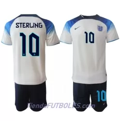Conjunto Inglaterra Raheem Sterling 10 Niño Primera Mundial 2022 Conjunto Inglaterra Raheem Sterling 10 Niño Primera Mundial 2022