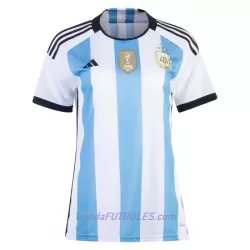 Camiseta Argentina 3 Star Mujer Primera Mundial 2022 Camiseta Argentina 3 Star Mujer Primera Mundial 2022