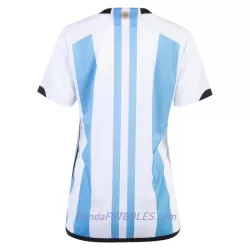 Camiseta Argentina 3 Star Mujer Primera Mundial 2022