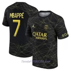 Camiseta Paris Saint-Germain Mbappé 7 Cuarta Hombre Jordan 2022/23 Camiseta Paris Saint-Germain Mbappé 7 Cuarta Hombre Jordan 2022/23