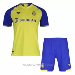 Conjunto Al Nassr Niño Primera 2022/23 Conjunto Al Nassr Niño Primera 2022/23