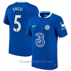 Camiseta Chelsea Enzo 5 Hombre Primera 2022/23 Camiseta Chelsea Enzo 5 Hombre Primera 2022/23