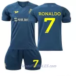 Conjunto Al Nassr Ronaldo 7 Niño Segunda 2022/23