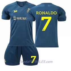 Conjunto Al Nassr Ronaldo 7 Niño Segunda 2022/23 Conjunto Al Nassr Ronaldo 7 Niño Segunda 2022/23