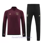 Alemania Sudadera De Entrenamiento Hombre Cremallera Cuarto 2022 Roja