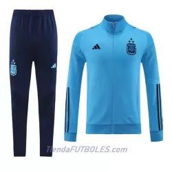 Argentina 3 Stars Conjunto De Chaqueta De Entrenamiento Hombre 2022 Azul