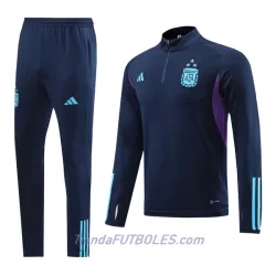 Argentina 3 Stars Royal Sudadera De Entrenamiento Hombre Cremallera Cuarto 2022/23 Azul Argentina 3 Stars Royal Sudadera De Entrenamiento Hombre Cremallera Cuarto 2022/23 Azul