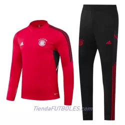 Bayern de Múnich Sudadera De Entrenamiento Niño Cremallera Cuarto 2022 Roja Bayern de Múnich Sudadera De Entrenamiento Niño Cremallera Cuarto 2022 Roja