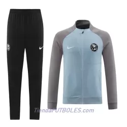 Club América Blue Conjunto De Chaqueta De Entrenamiento Hombre 2022/23 Gris Club América Blue Conjunto De Chaqueta De Entrenamiento Hombre 2022/23 Gris