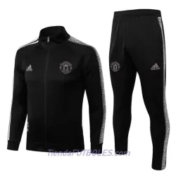 Manchester United Chándal De Entrenamiento Hombre 2022/23 Negra Manchester United Chándal De Entrenamiento Hombre 2022/23 Negra
