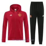Manchester United Chaqueta De Entrenamiento Con Capucha Hombre 2022/23 Roja