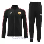 Manchester United Conjunto De Chaqueta De Entrenamiento Hombre 2022/23 Negra