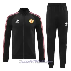 Manchester United Conjunto De Chaqueta De Entrenamiento Hombre 2022/23 Negra Manchester United Conjunto De Chaqueta De Entrenamiento Hombre 2022/23 Negra