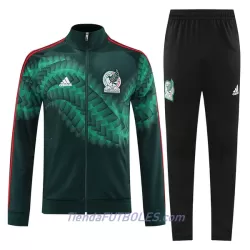 México Conjunto De Chaqueta De Entrenamiento Hombre 2022 Verde Negro México Conjunto De Chaqueta De Entrenamiento Hombre 2022 Verde Negro
