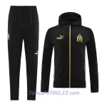 Olympique de Marseille Chaqueta De Entrenamiento Con Capucha Hombre 2022/23 Negra