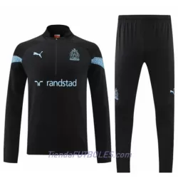 Olympique de Marseille Sudadera De Entrenamiento Hombre Cremallera Cuarto 2022/23 Negra Olympique de Marseille Sudadera De Entrenamiento Hombre Cremallera Cuarto 2022/23 Negra
