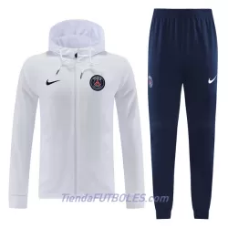 Paris Saint-Germain Chaqueta De Entrenamiento Con Capucha Hombre 2022/23 Blanca Paris Saint-Germain Chaqueta De Entrenamiento Con Capucha Hombre 2022/23 Blanca
