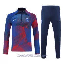 Paris Saint-Germain Sudadera De Entrenamiento Hombre Cremallera Cuarto 2022/23 Azul Rojo Paris Saint-Germain Sudadera De Entrenamiento Hombre Cremallera Cuarto 2022/23 Azul Rojo