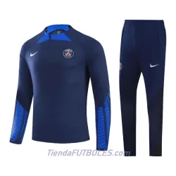 Paris Saint-Germain Sudadera De Entrenamiento Niño Cremallera Cuarto 2022/23 Navy Paris Saint-Germain Sudadera De Entrenamiento Niño Cremallera Cuarto 2022/23 Navy