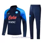 SSC Napoli Sudadera De Entrenamiento Hombre Cremallera Cuarto 2022/23 Azul