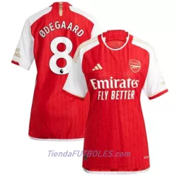 Camiseta Arsenal Odegaard 8 Mujer Primera 23/24 Camiseta Arsenal Odegaard 8 Mujer Primera 23/24