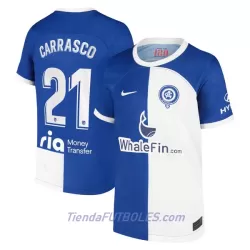 Camiseta Atlético Madrid Carrasco 21 Hombre Segunda 23/24 Camiseta Atlético Madrid Carrasco 21 Hombre Segunda 23/24