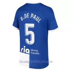 Camiseta Atlético Madrid R. De Paul 5 Hombre Segunda 23/24