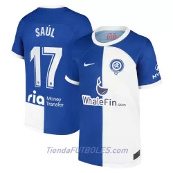 Camiseta Atlético Madrid Saul 17 Hombre Segunda 23/24 Camiseta Atlético Madrid Saul 17 Hombre Segunda 23/24