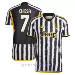 Camiseta Juventus Chiesa 7 Hombre Primera 23/24 Camiseta Juventus Chiesa 7 Hombre Primera 23/24