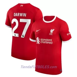 Camiseta Liverpool Darwin 27 Hombre Primera 23/24 Camiseta Liverpool Darwin 27 Hombre Primera 23/24