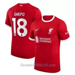 Camiseta Liverpool Gakpo 18 Hombre Primera 23/24 Camiseta Liverpool Gakpo 18 Hombre Primera 23/24