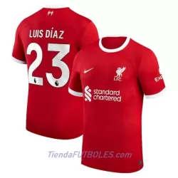 Camiseta Liverpool Luis Díaz 23 Hombre Primera 23/24 Camiseta Liverpool Luis Díaz 23 Hombre Primera 23/24