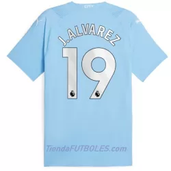 Camiseta Manchester City J. Alvarez 19 Hombre Primera 23/24