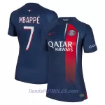 Camiseta Paris Saint-Germain Mbappé 7 Mujer Primera 23/24