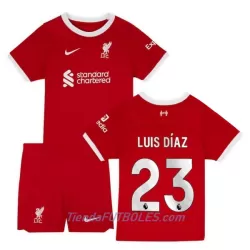Conjunto Liverpool Luis Díaz 23 Niño Primera 23/24 Conjunto Liverpool Luis Díaz 23 Niño Primera 23/24