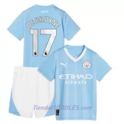 Conjunto Manchester City De Bruyne 17 Niño Primera 23/24 Conjunto Manchester City De Bruyne 17 Niño Primera 23/24