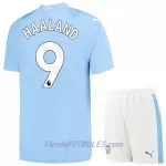 Conjunto Manchester City Haaland 9 Niño Primera 23/24