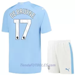 Conjunto Manchester City K. De Bruyne 17 Niño Primera 23/24 Conjunto Manchester City K. De Bruyne 17 Niño Primera 23/24