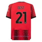 Camiseta AC Milan Dest 21 Hombre Primera 23/24